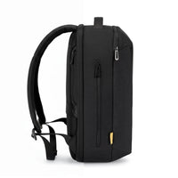 Thumbnail for Front view of the black TernX diaper backpack for family travel