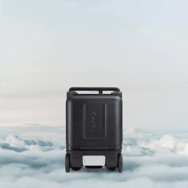TernX transforms from luggage to stroller in seconds