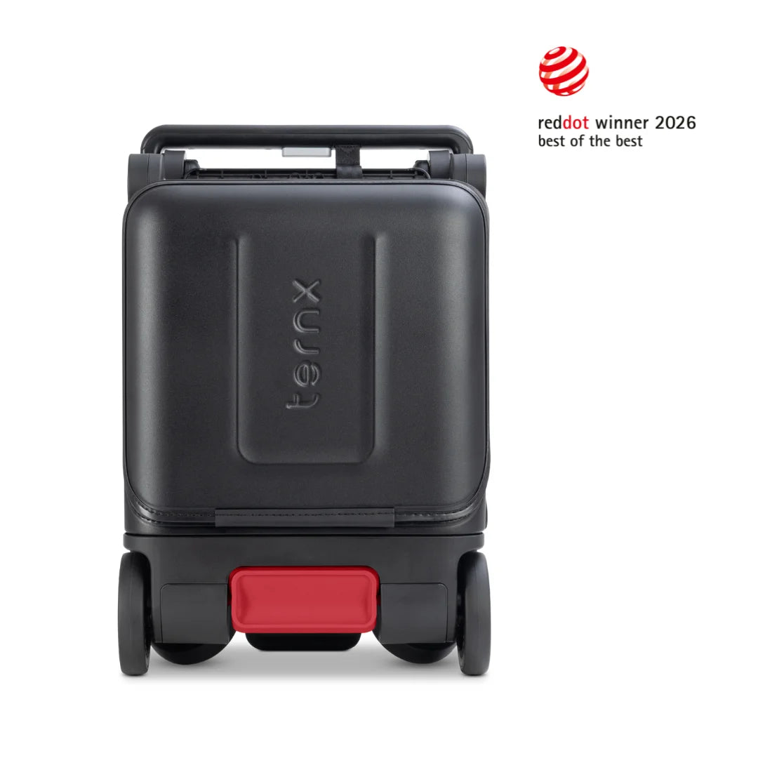 TernX Carry On Luggage Stroller Red Dot Best of the Best Award