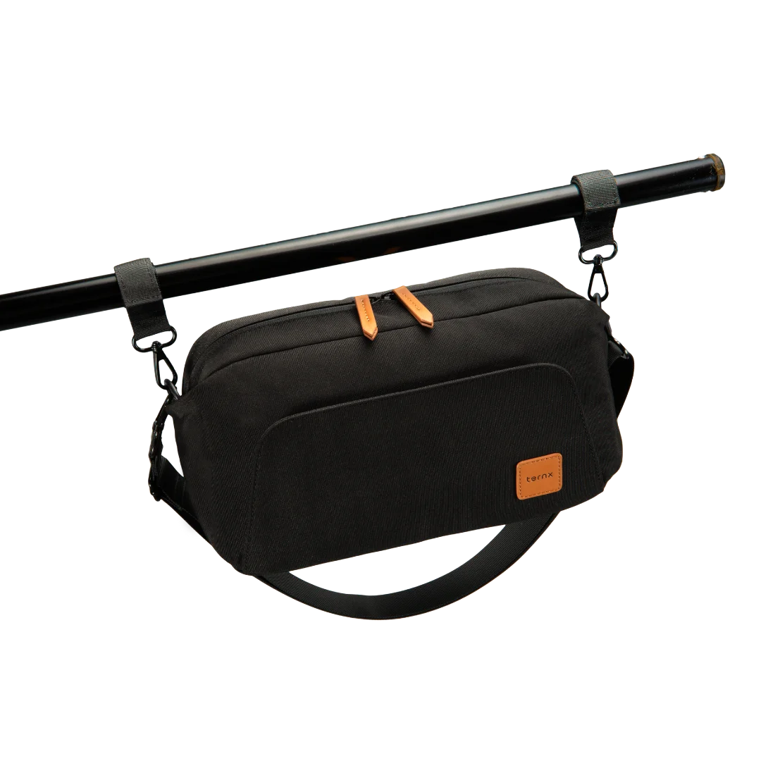 The Sling Bag comes with stroller straps