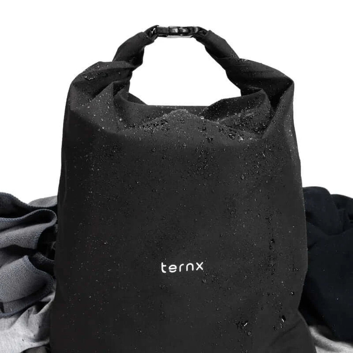 TernX waterproof bag doubling as a portable diaper change mat