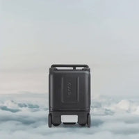TernX Carry On transforming from luggage to stroller in seconds