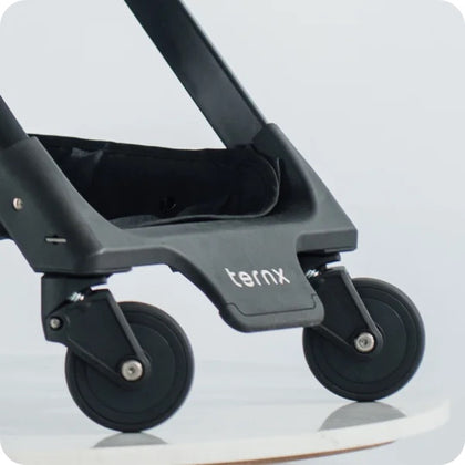 TPU wheels and front suspension on the TernX